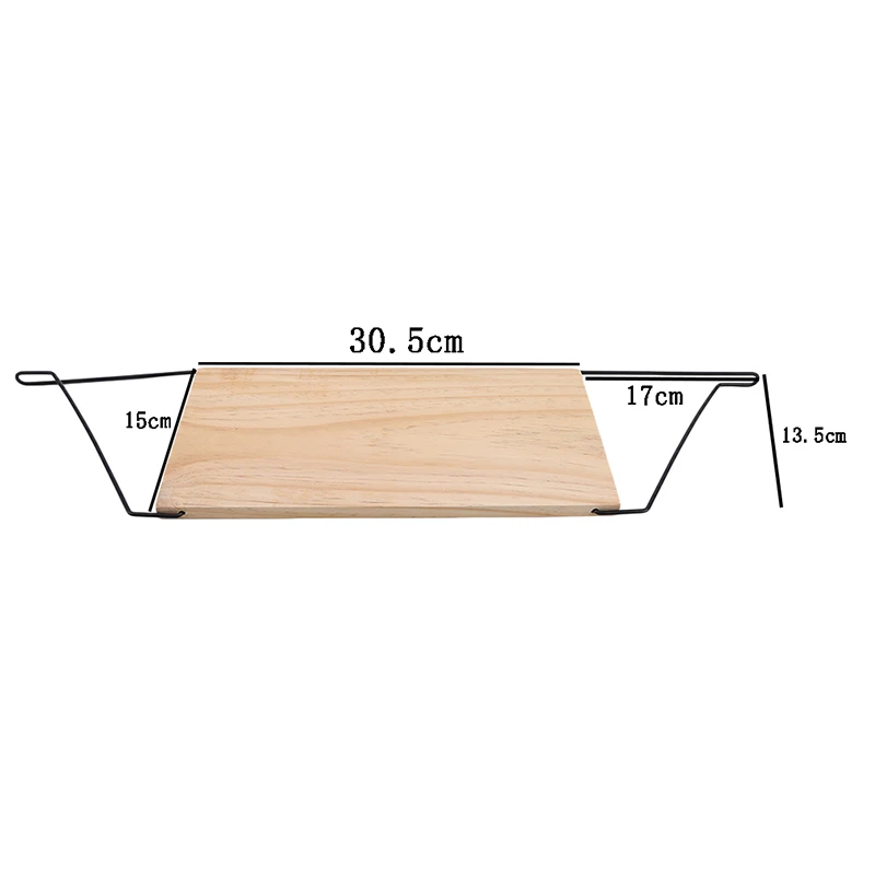 Metal Wall Shelf Holders Decoration Shelf multi-purpose Portable Room Storage Organizer Decoration Household Supplies