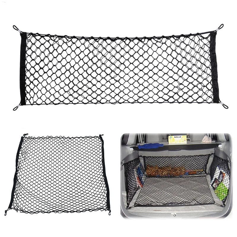 Auto Car Trunk Luggage Storage Nylon Elastic Mesh Net For Honda Civic Accord Fit Subaru Impreza Forester XV Nissan Qashqai |