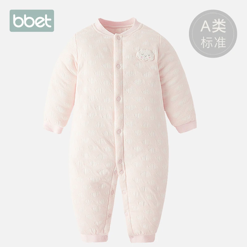 BBET 6 M-9 M baby kinder kleidung mяdchen strampler jungen strampler fryuhling Herbst baumwolle warme Kaninchen Strampler