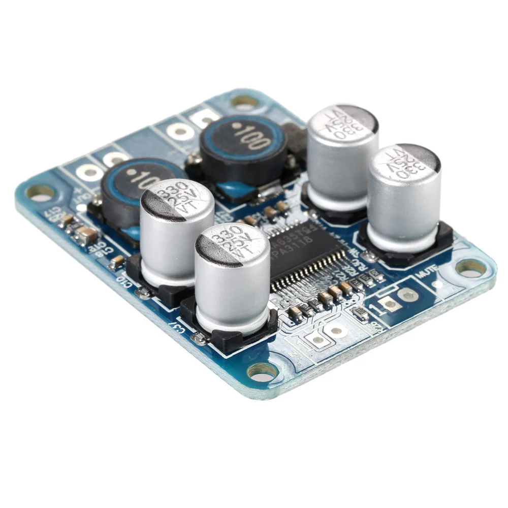 

TPA3118 PBTL Mono Digital Amplifier Board Module 1*60W Power AMP DC 8-24V