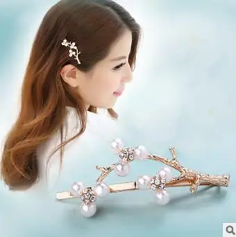 

100 шт./партия, заколки для волос с жемчугом