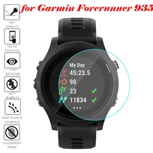 Закаленное стекло для Garmin Forerunner 935 vidrio templado Защитная пленка для экрана без пузырьков против царапин 9h glas