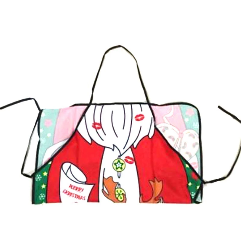 2 Pack Christmas Kitchen Aprons for Women Xmas Decoration Aprons for Adults Women Men Dinner Party Cooking Apron Baking Accessor