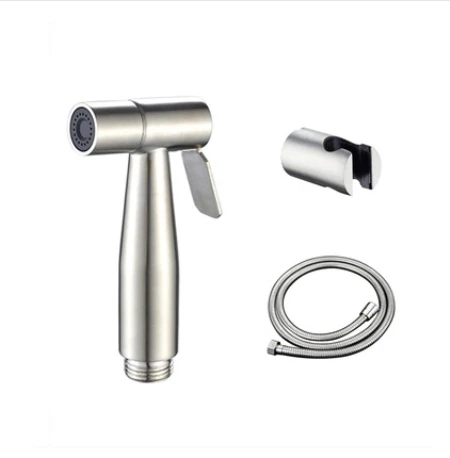 Nozzle base1.5m hose Многофункциональный ручной распылитель для биде, набор из нержавеющей стали, ручной биде кран для ванной комнаты, ручной распылитель для душа - Цвет: Nozzle base1.5m hose