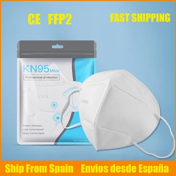 

FFP2 Ship From Spain France Poland Belgium KN95 Mask Face Masks Filtration KN95Masks Mouth Muffle FFP2Mask