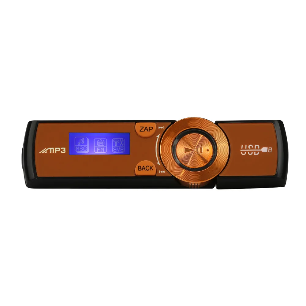 Горячая Высокая скорость USB ЖК-экран Поддержка 8 Гб флэш TF плеер MP3 Музыка FM радио# T2