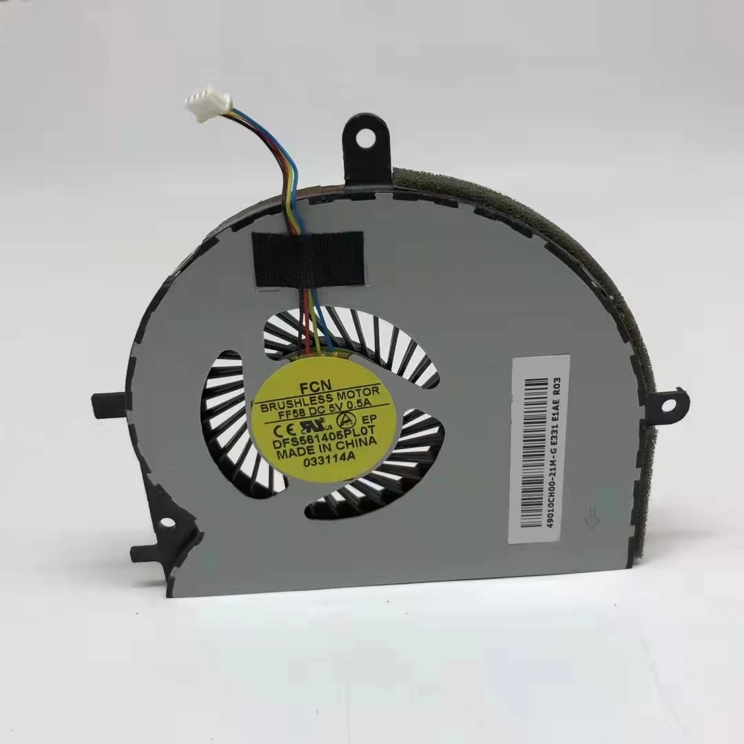 

FCN DFS561405PL0T FF58 DC 5V 0.5A 4-проводной вентилятор охлаждения сервера
