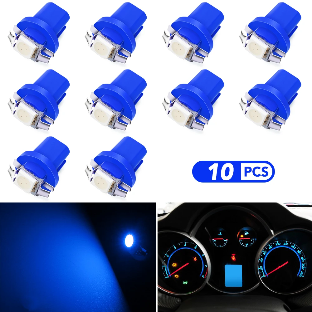 10pcs Led Light Car Gauge Bulb For Peugeot 108 208 Gti 308 T7 T9 3008 307 5008 508 107 108 207 2008 301 4007 4008 - Stickers - AliExpress