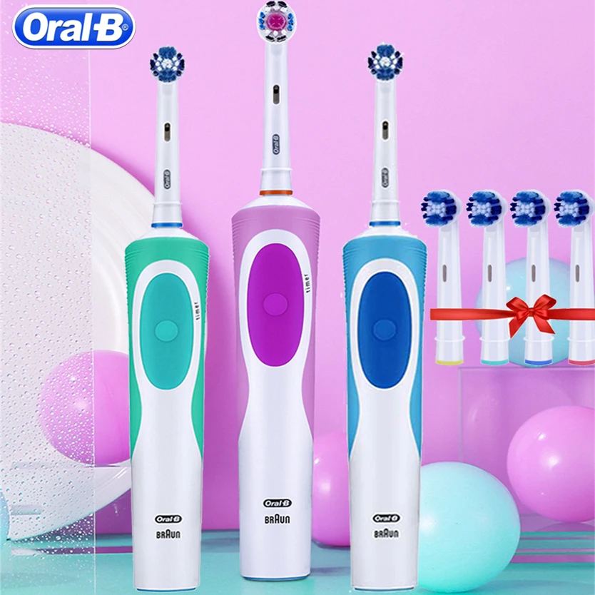 Online D12 Oral B Sonic Electric Toothbrush Rechargeable Rotating Ultrasonic Automatic Replacement Heads Hygiene Electronic Toothbrush