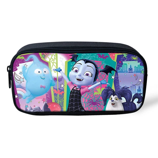 HaoYun/детский школьный рюкзак с принтом Vampirina, школьные сумки для книг, дизайн с героями мультфильмов для девочек, комплект из 3 предметов, школьные сумки - Цвет: CDWX906K