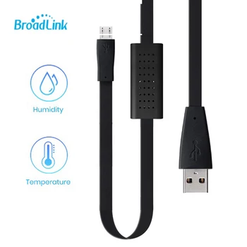 

2020 Broadlink Beston HTS2 Temperature Humidity Sensor Accessory Works With RM4 pro Universal Remote for Smart Home