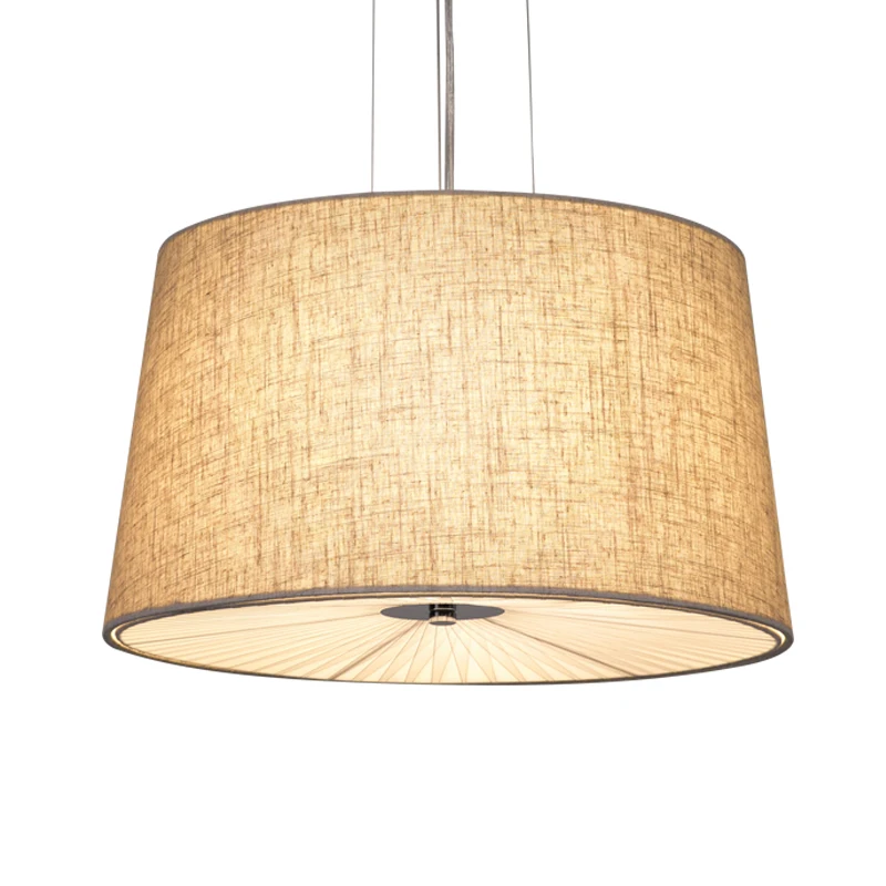 Postmodern minimalist fabric chandelier retro Nordic bed and breakfast bedroom | Лампы и освещение