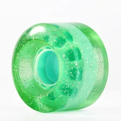 Off Road Longboard Wheels Brush Street 84A High Elastic PU Skateboard Wheels 60*45 Deskorolka Skate Board Accessories 50LZ