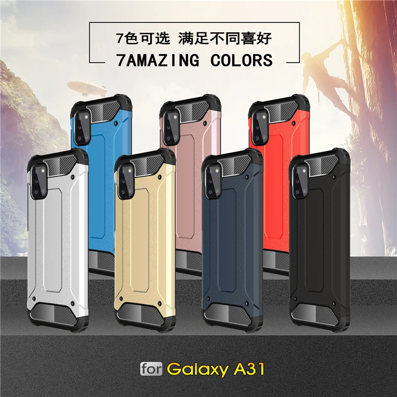 Противоударный резиновый противоударный чехол для Samsung Galaxy A31 Youthsay|Бамперы| |