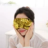 Sequin Eye Mask Shining Sleeping Mask Eye Mermaid Shade Cover Blindfold Eyeshade Vacation Airplane Travel Adult Birthday Gift 2