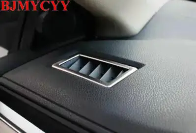 BJMYCYY для Toyota corolla автомобильные наклейки из нержавеющей стали высокое положение кондиционер на выходе украшения с блестками