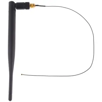 

200pcs 6dBi Dual Band M.2 IPEX MHF4 U.fl Cable to RP-SMA Wifi Antenna for Intel AC 9260 9560 8265 8260 7265 NGFF M.2 Card