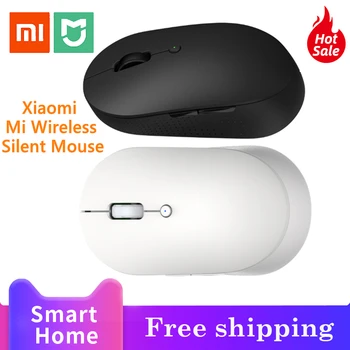 

Global Version Xiaomi Wireless Dual-Mode Mouse Silent Ergonomic Bluetooth/USB Connection Protable Wireless Mini Mouse For Laptop