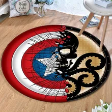 Круглый коврик для гостиной, коврик для пола из известного фильма, рождественские подарки для детской комнаты, ковер для молитвы, медведь из зверотопа