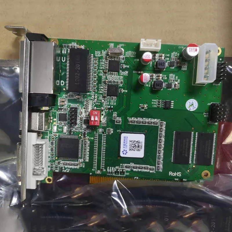 Linsn TS802D full color sending card support RV908M32 linsn receiveing card for p5 outdoor led display