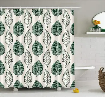 

Modern simple style shower curtains polyester fabric waterproof bath curtain bathroom decoration screen washable Douchegordijn