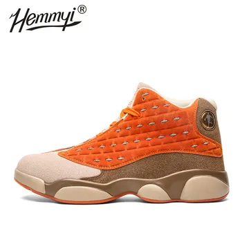 

Hemmyi New High-top Men's Basketball Shoes Unisex Trends Outdoor Non-slip Sport Shoes Sneakers Jordan Shoes Support Dropshipping