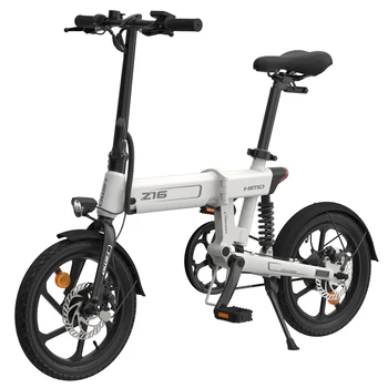 

HIMO Z16 16 Inch Folding Power Assist Electric Bicycle Moped E-Bike Electric Bike 80KM Range 10AH
