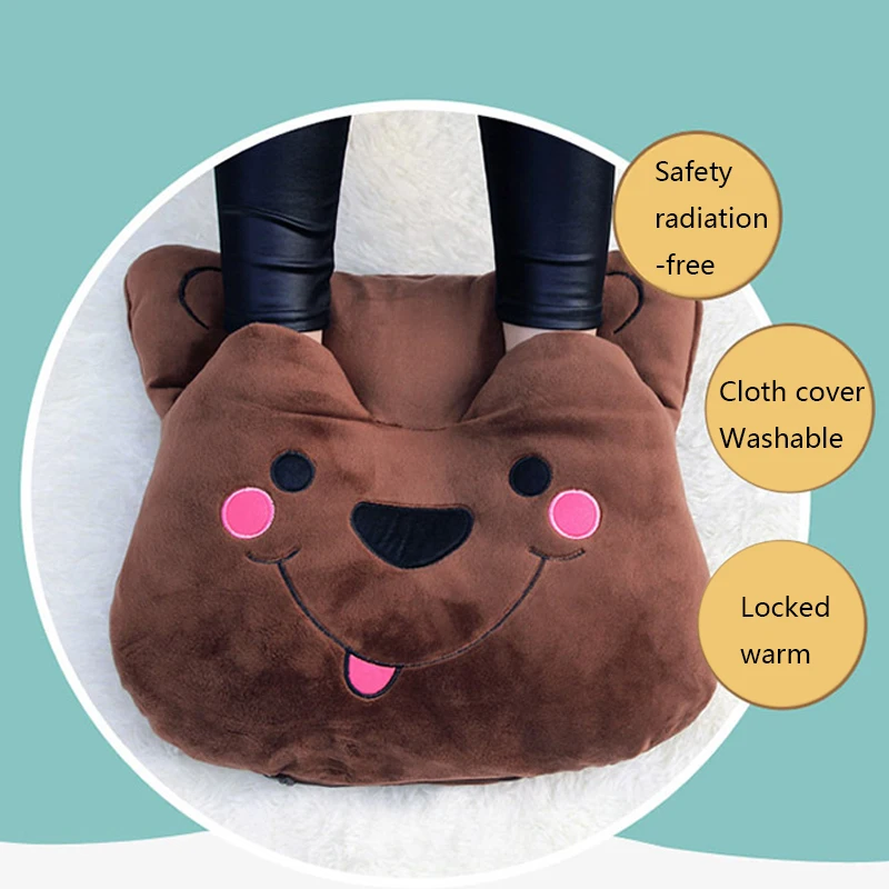 

Cute Catlike Feet Warm Treasure USB Foot Winter Warmer Warm Plush Shoes