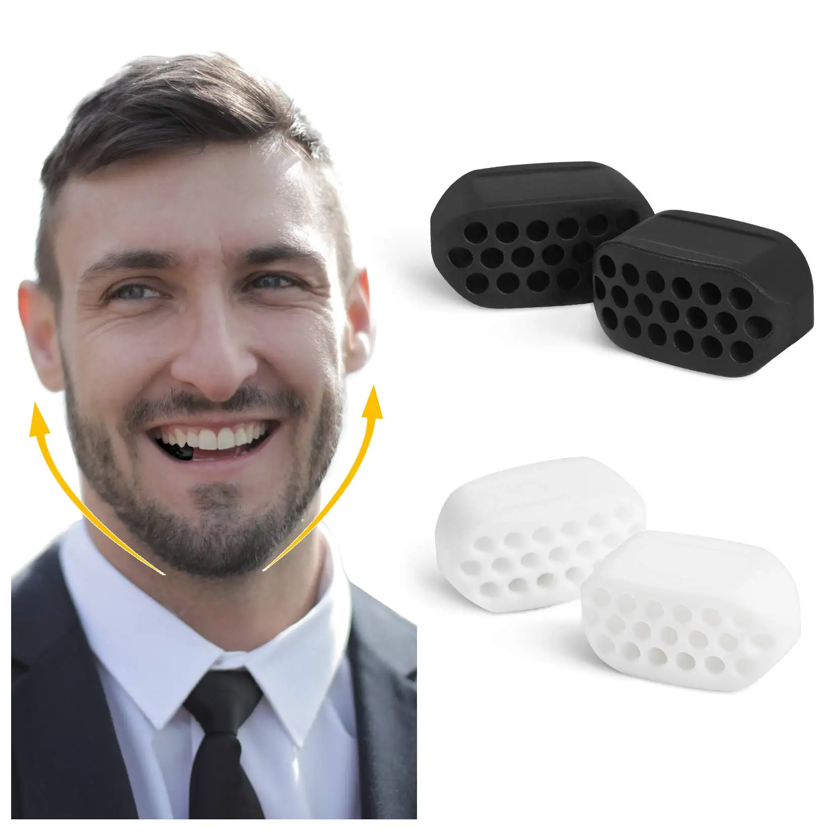 JawLine-Bola ejercitadora para ejercitar la mandíbula Facial, entrenador de tóner muscular, antiarrugas, doble mentón, adelgazante, simulador de ejercicio