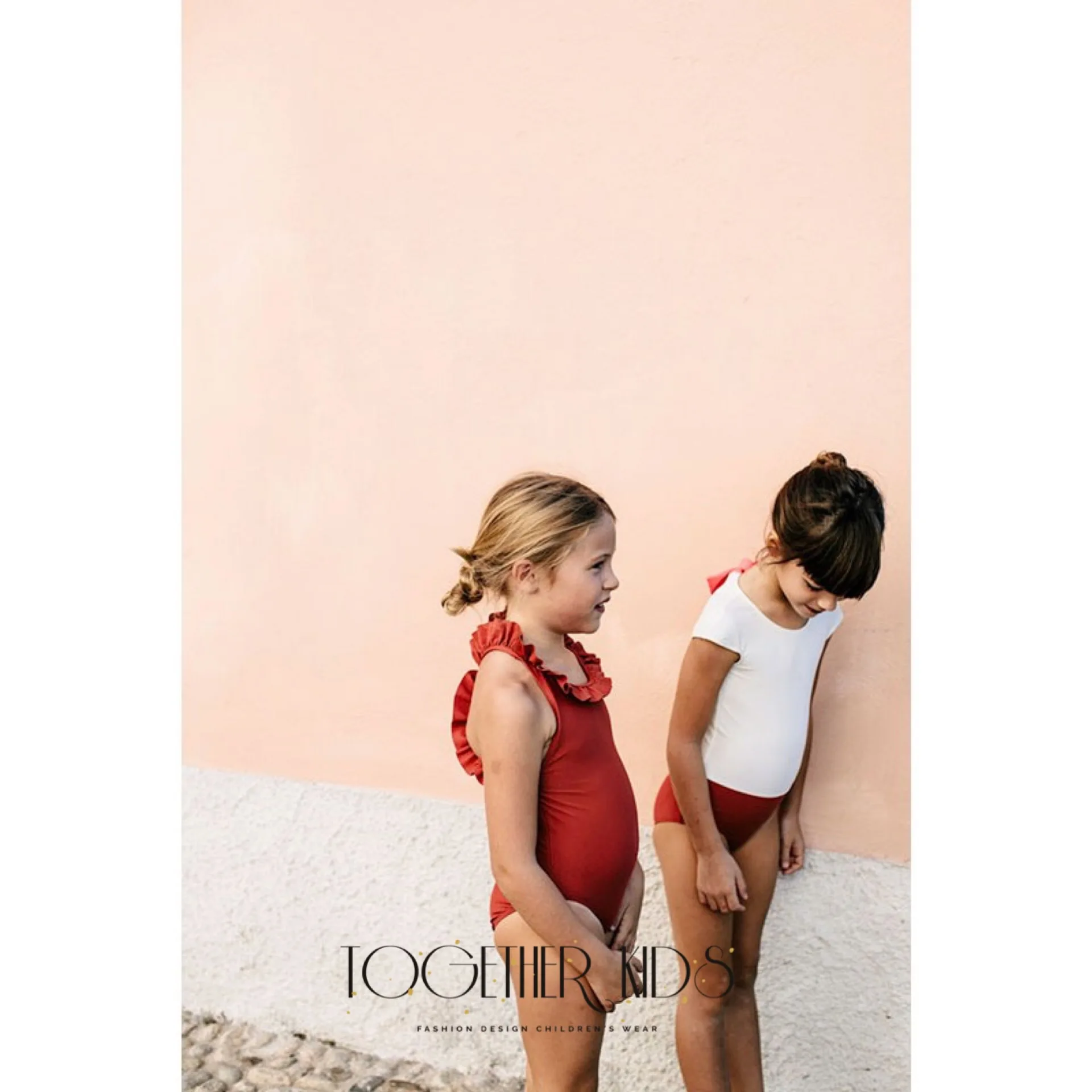 INS Baby Macaroon Цветной купальник для малышей с милыми бантами, профессиональный купальник для детей, купальный костюм принцессы с оборками