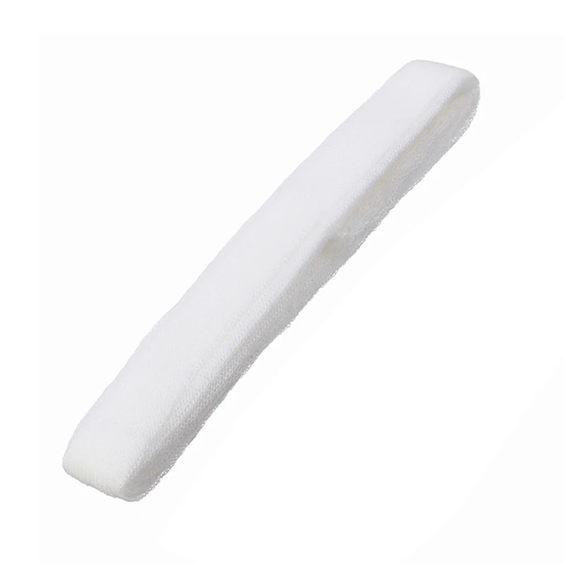 White 37MM 5 м PVA 37 мм широкая сетка для приманки карп рыболовные чулки Boilie Rig приманки мешки для упаковки - Цвет: White 37MM
