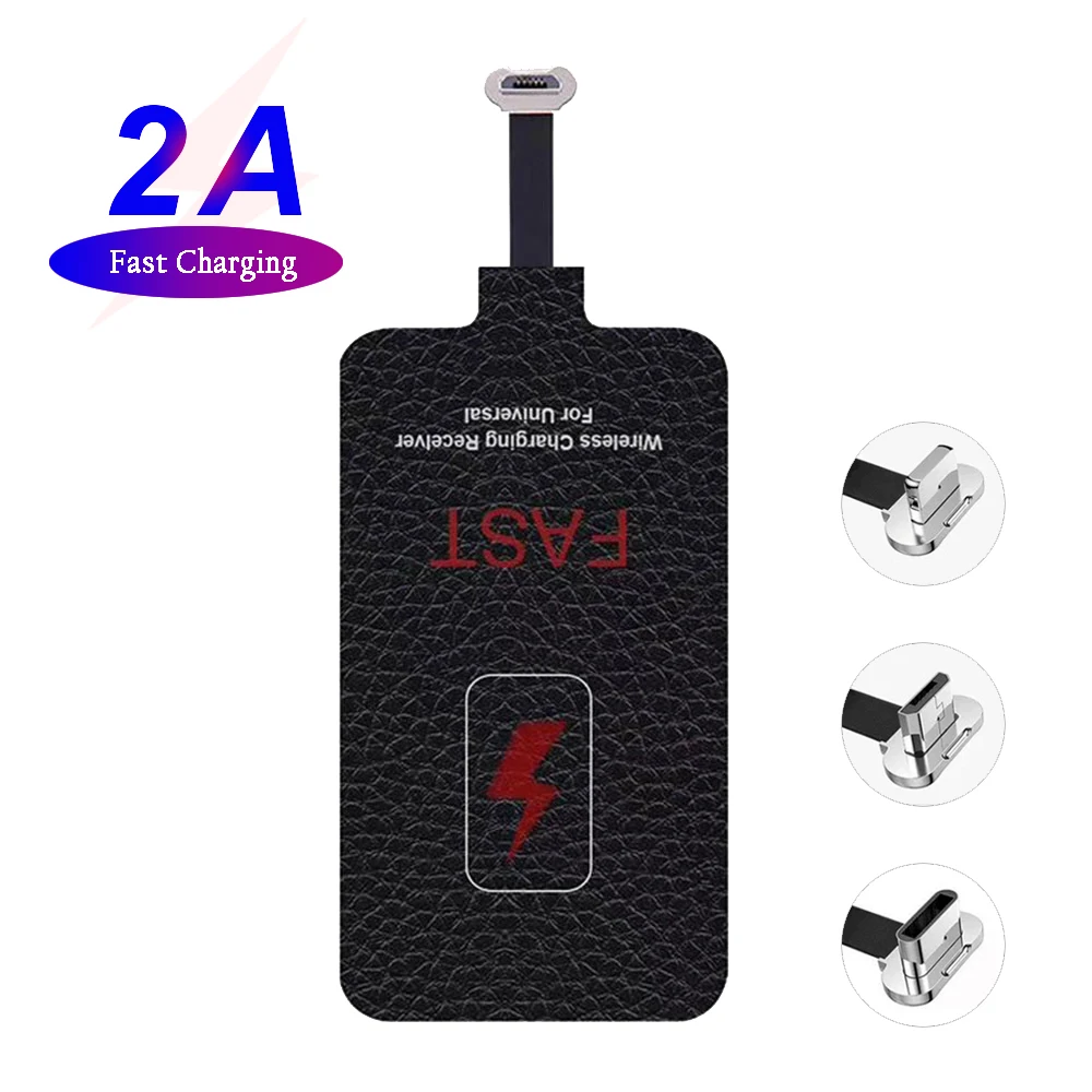 

Qi Wireless Charging Receiver 1.5A Micro USB / Type C Adapter For iPhone 5S SE 6 6S 7 Plus for Samsung S6 S7 Edge