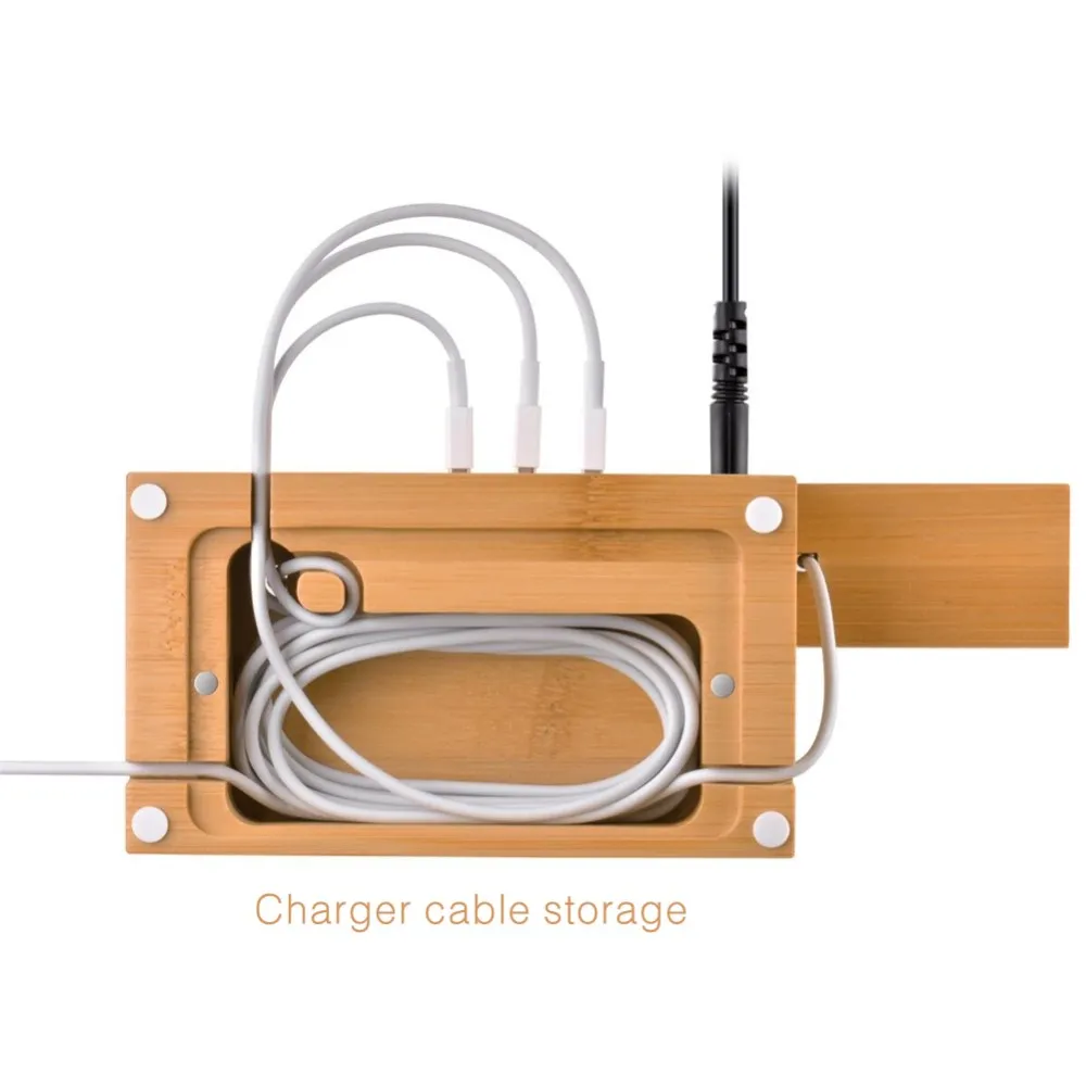 Бамбуковая деревянная зарядная станция для Apple Watch, зарядная док-станция, зарядная подставка, держатель для iPhone 6, 8 X, док-станция, подставка, держатель