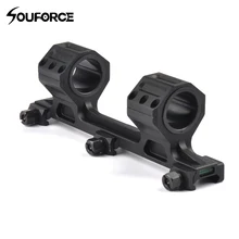 Новые поступления 25 мм/30 мм тактический винтовочный рельсовый кронштейн охотничий прицел двойное кольцо с пузырьковым уровнем подходит 20 мм Пикатинни