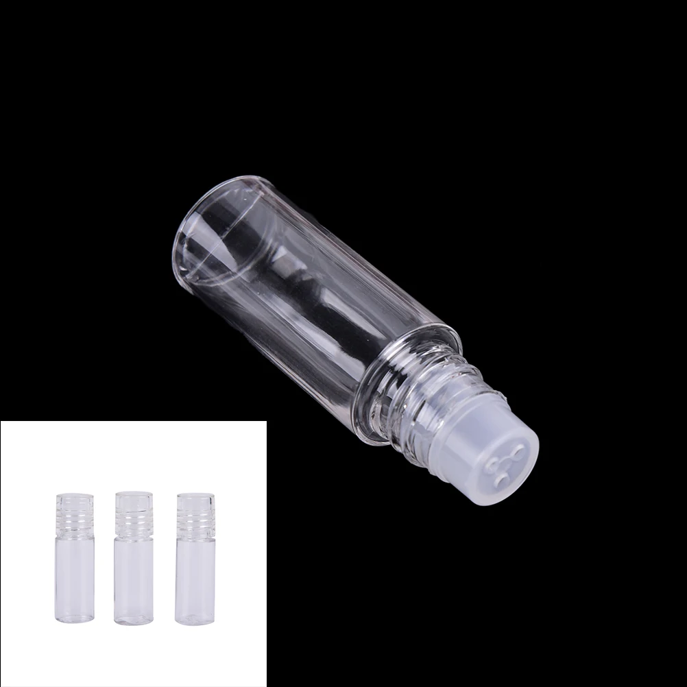 1PCS 3ml Plastic Empty Cosmetic Sifter Loose Powder Jars Container Screw Lid Makeup