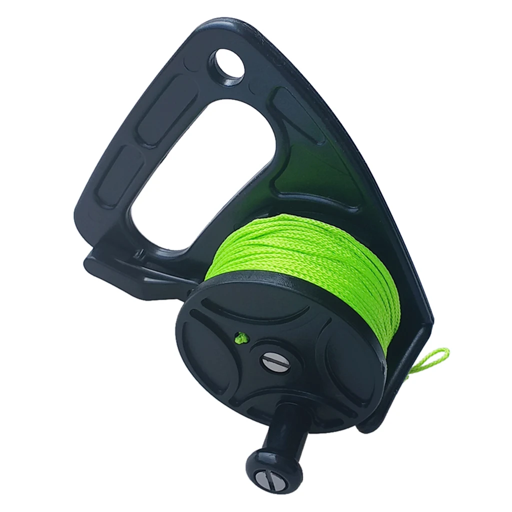 Scuba Diving Multi Purpose Dive Reel 46m/150ft Line for Kayak Canoe Durable Water Sports Swimming Diving