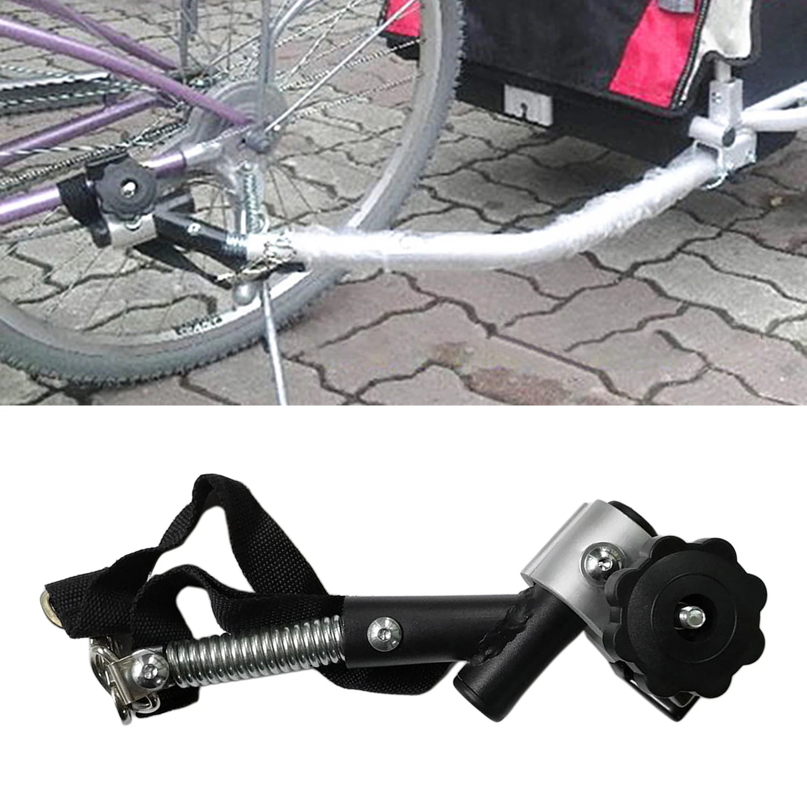 Attacco adattatore per gancio di traino per rimorchio per bicicletta -  AliExpress