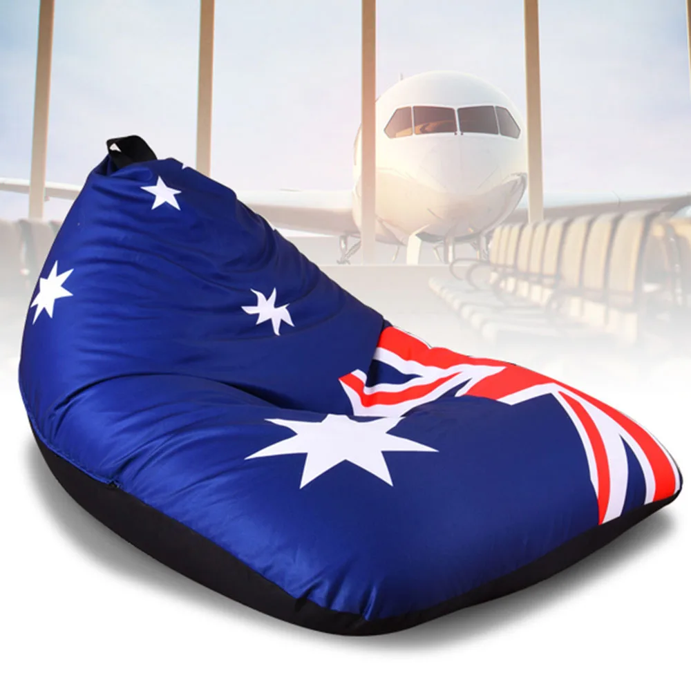 Сиденье для кресла LEVMOON Beanbag удобное хлопковое покрывало кровати без наполнения с