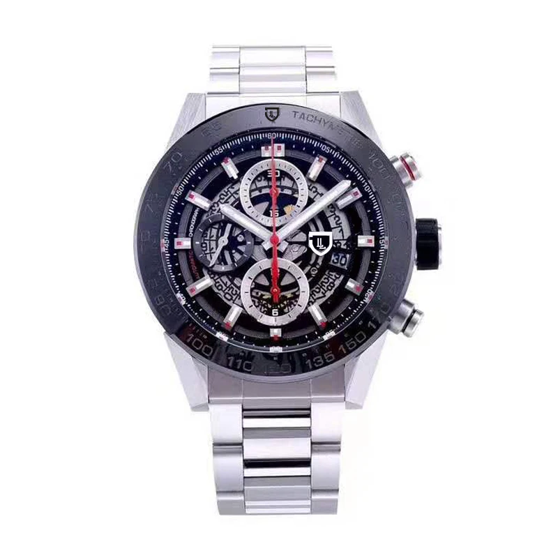 

Custom luxury brand high quality men automatic mechanical watch sapphire glass swimming watch rox noob watch CAR2A1W.BA0703 TAG