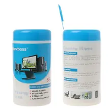 88Pcs/lot Computer LCD TV mobile phone screen camera Lens  cleaning wipes Dropship