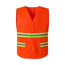 Открытый рабочий светоотражающий жилет высокая видимость Защитное снаряжение Открытый протектор безрукавки для мужчин и женщин