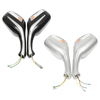 

8mm Motorcycle Scooter Mopeds Rear View Mirror Light for Gy6 50Cc 120Cc 250Cc