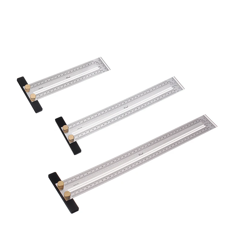 SALUTUYA Carpentry Ruler 400mm Measuring Tool Stainless Steel Hole Ruler Accurate Scribing Stainless Steel Line Ruler Construction Home for CNC Processing Positioning SALUTUYA Carpentry Ruler 400mm Measuring Tool Stainless Steel Hole Ruler Accurate Scribing Stainless Steel Line Ruler Construction Home for CNC Processing Positioning