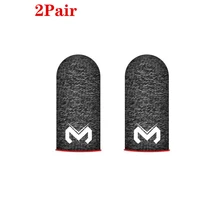 

2Pair Gaming Finger Sleeve Breathable Fingertips For PUBG Mobile Games Touch Screen Finger Cots Cover Sensitive Mobile Touch