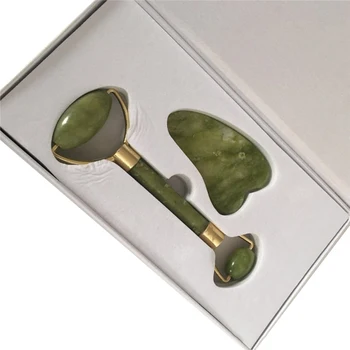 

Jade Roller Facial Face Jade Massage Roller Scraper Jade Natural Wrinkle Removal