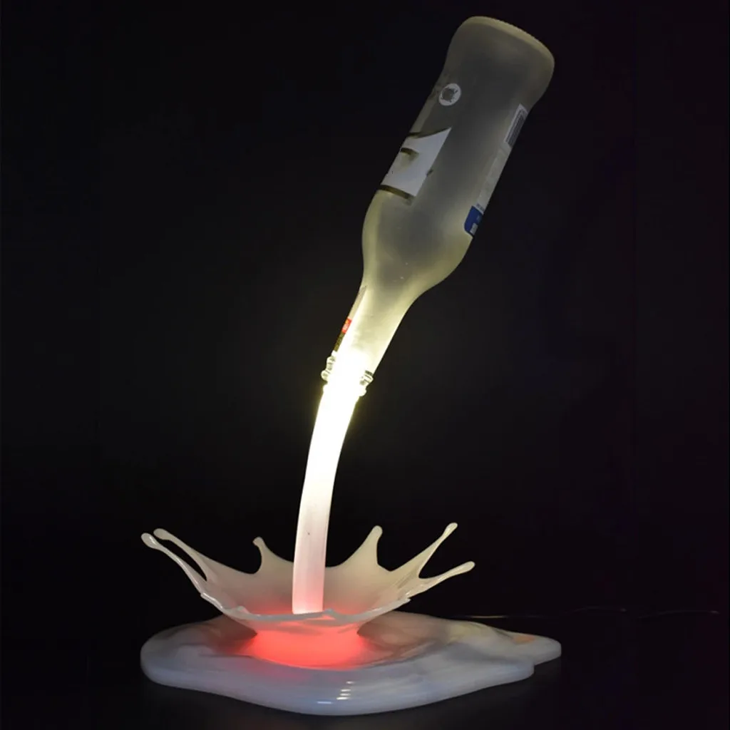 Портативный сенсорный переключатель 3D USB силовая бутылка лампа бар вечерние светодиодный бутылка для вина украшение дома прикроватный светильник ing ночной Светильник