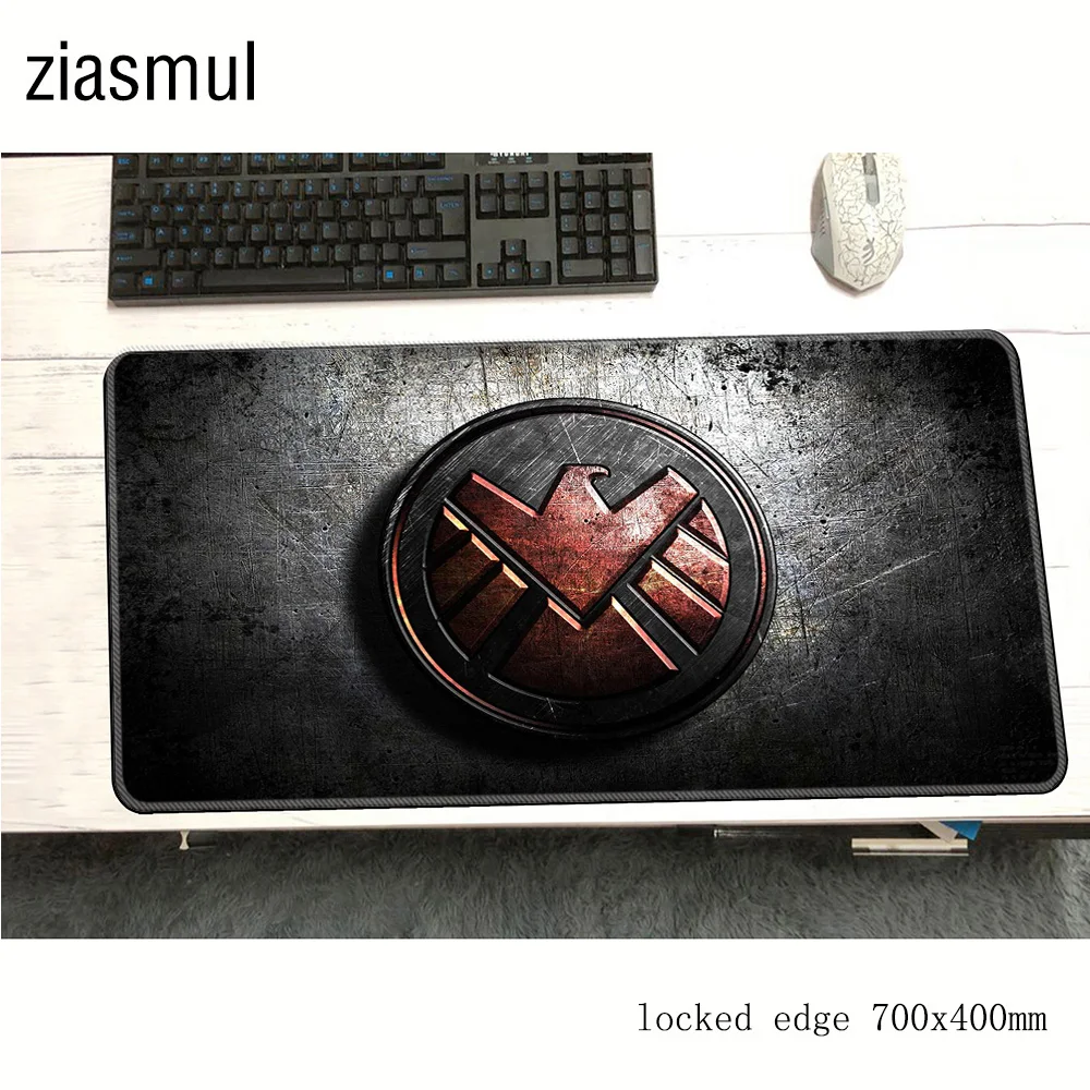 S. H. I. E. L. D коврик для мыши 700x400x2 мм Коврик для компьютерной мыши Мстители игровые аксессуары Лидер продаж Коврик для мыши Клавиатура Игры Геймер