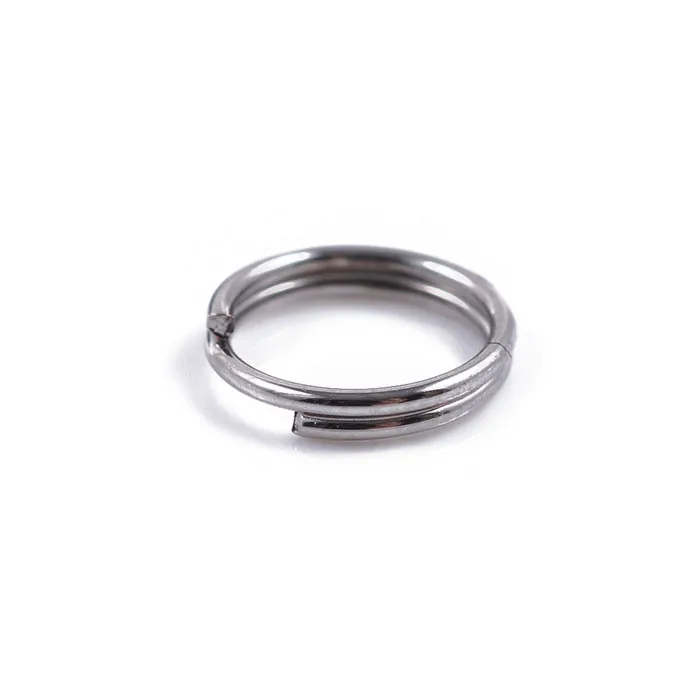 Rhodium plated 400 шт 6-10 мм Серебряный Цвет Сплит двойные петли открытый прыжок кольца ювелирных изделий для DIY соединитель для браслета, ожерелья брелки - Цвет: Rhodium plated