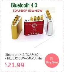 DYKB MINI Bluetooth 5,0 беспроводной аудио цифровой усилитель мощности стерео плата 50Wx2 Bluetooth усилитель регулировки громкости 12 В 24 В dc