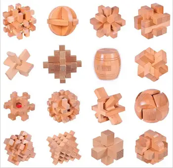 

Ant Beech Luban lock Brain game Wooden Blocks Detachable Building block Cute children's birthday present